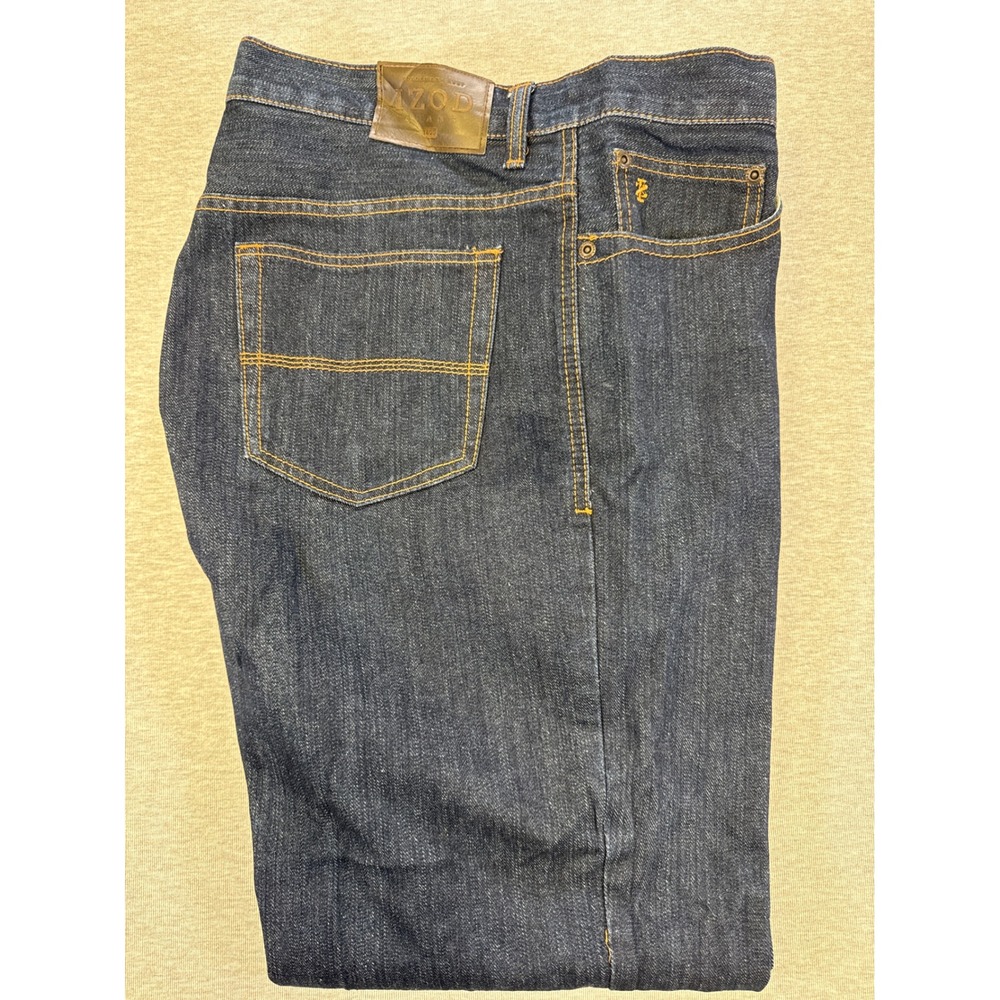 IZOD Jeans Mens 36x29 Classic Fit Blue Indigo Denim Cotton Pants 36W 29L